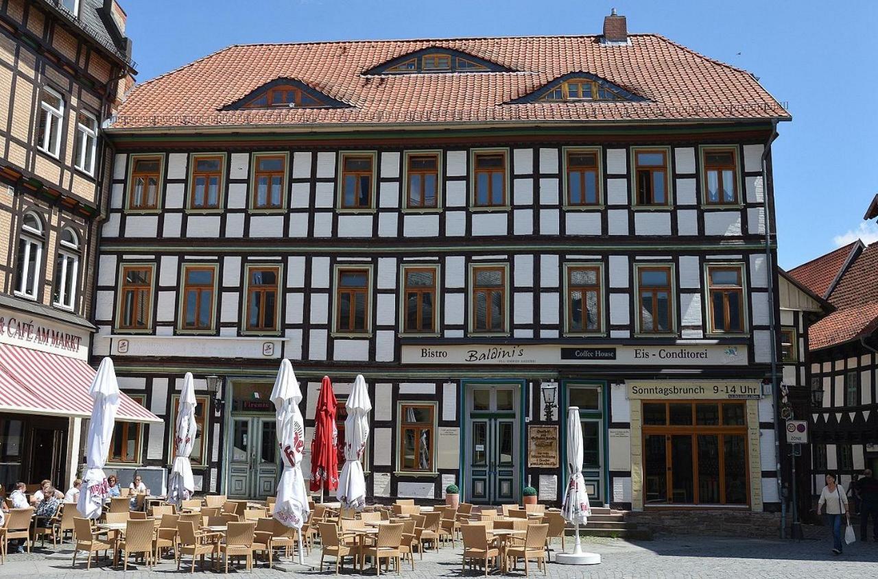 Maisonette Am Markt - Schlossblick - Wlan+Netflix แวร์นิกโกโรเดอ ภายนอก รูปภาพ